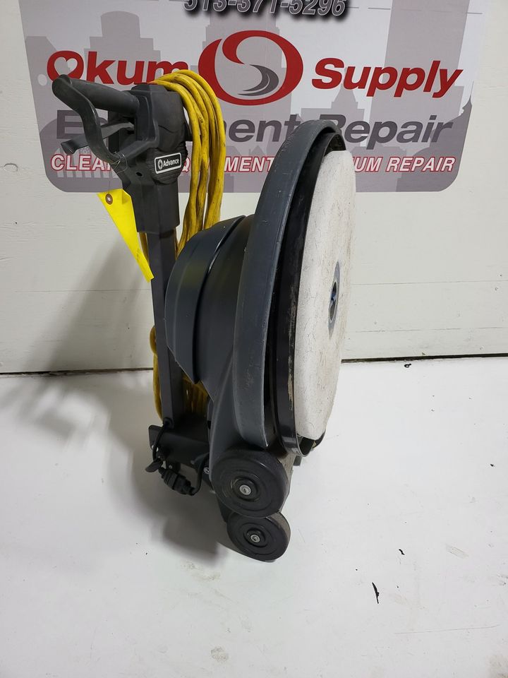 FLOOR BURNISHER / BUFFER - GOOD CONDITION - FLOOR MACHINE - ADVANCE ADVOLUTION 20XP - FOLDS UP - WARRANTY