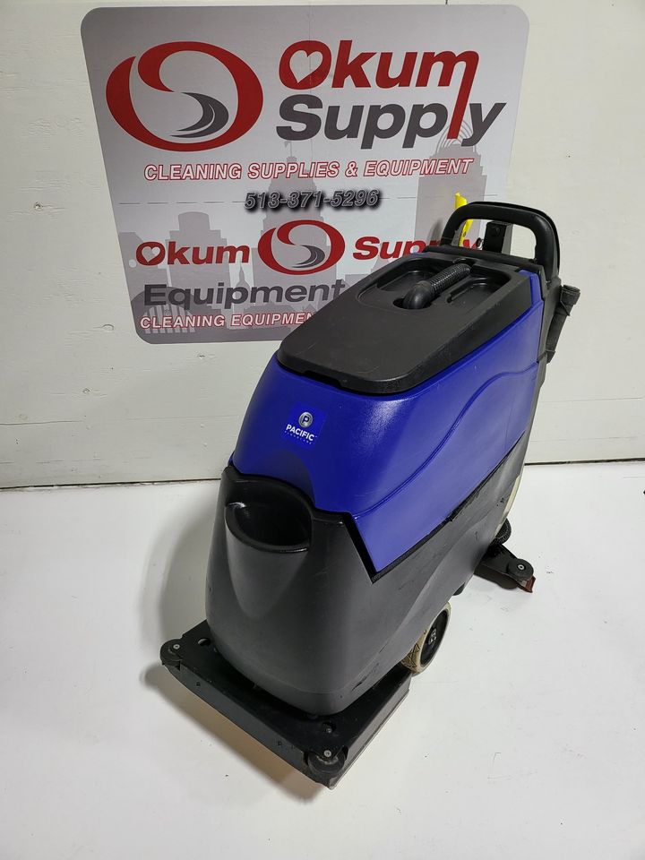 PACIFIC S20 - ORBITAL 20" - TRACTION DRIVE -EXCELLENT CONDITION - FLOOR SCRUBBER - EXTREMLY LOW HOURS