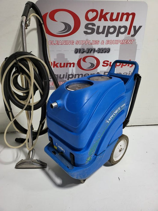 CARPET CLEANER - HOT WATER EXTRACTION - GOOD CONDITION - WAND INCLUDED