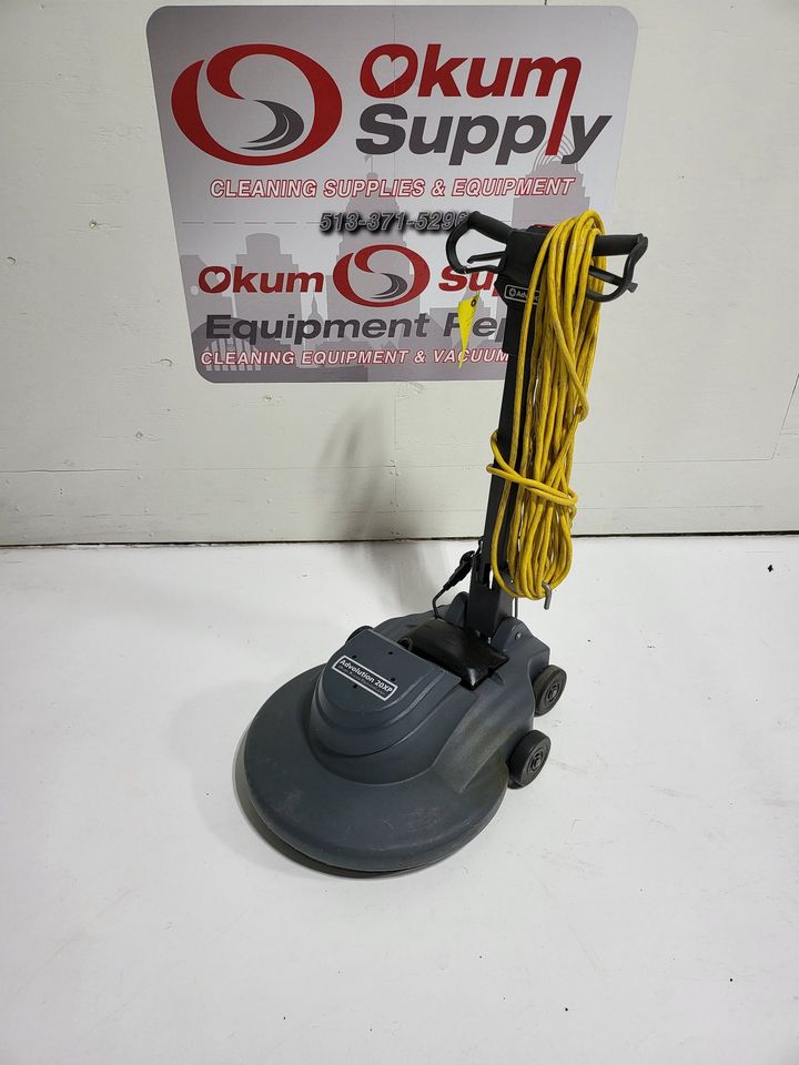 FLOOR BURNISHER / BUFFER - GOOD CONDITION - FLOOR MACHINE - ADVANCE ADVOLUTION 20XP - FOLDS UP - WARRANTY