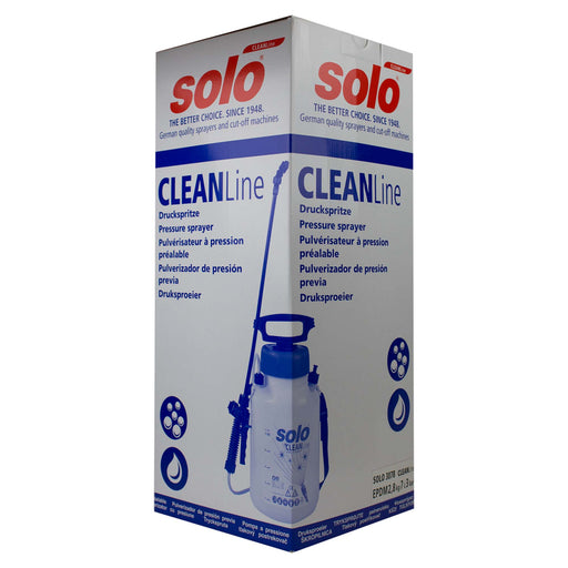 SOLO Handheld Pump Sprayer - 307-B - CLEANLine- EPDM - Alkaline - 2 GAL in box