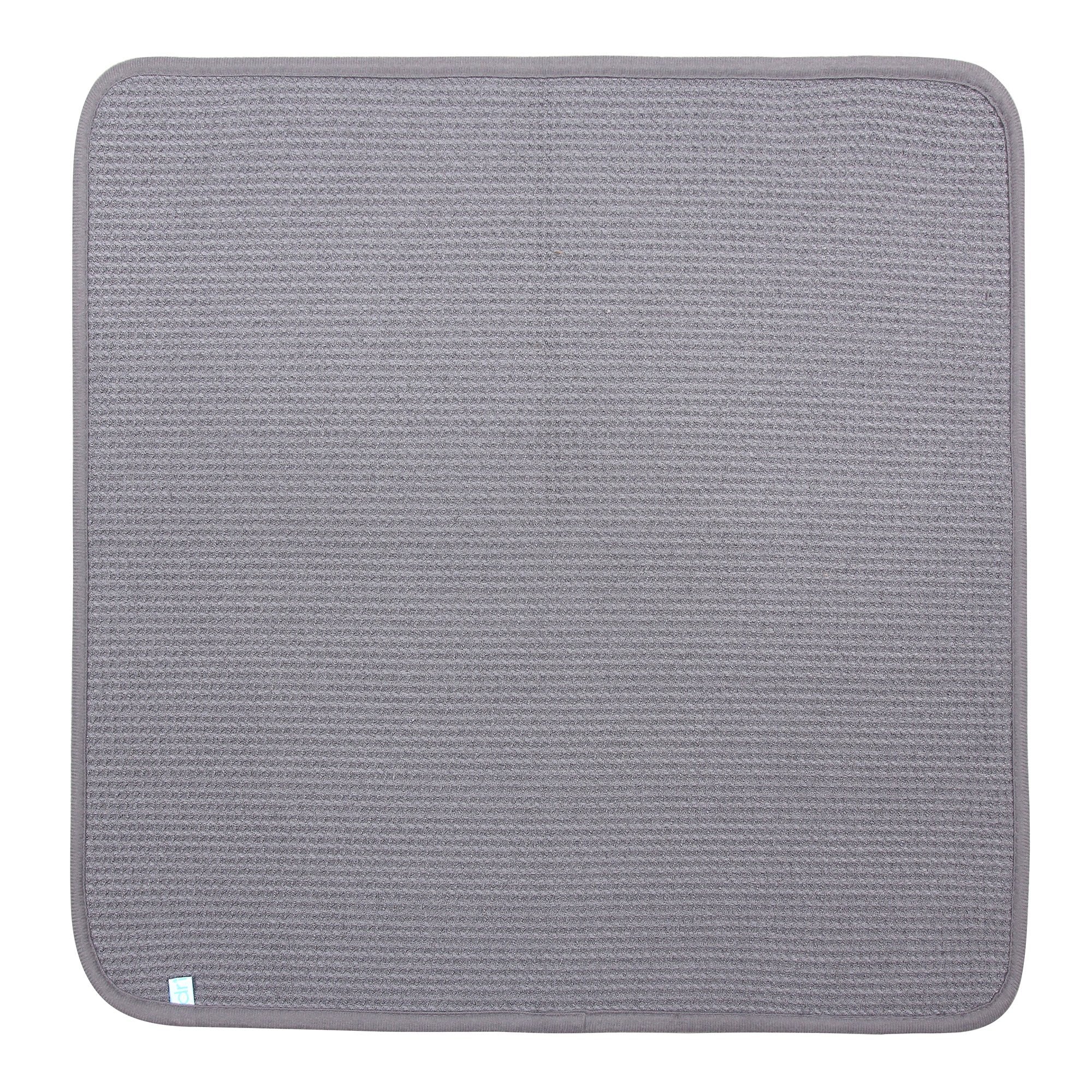 Microfiber Dish Drying Mat by DRI - 18" x 24" - Ash Grey