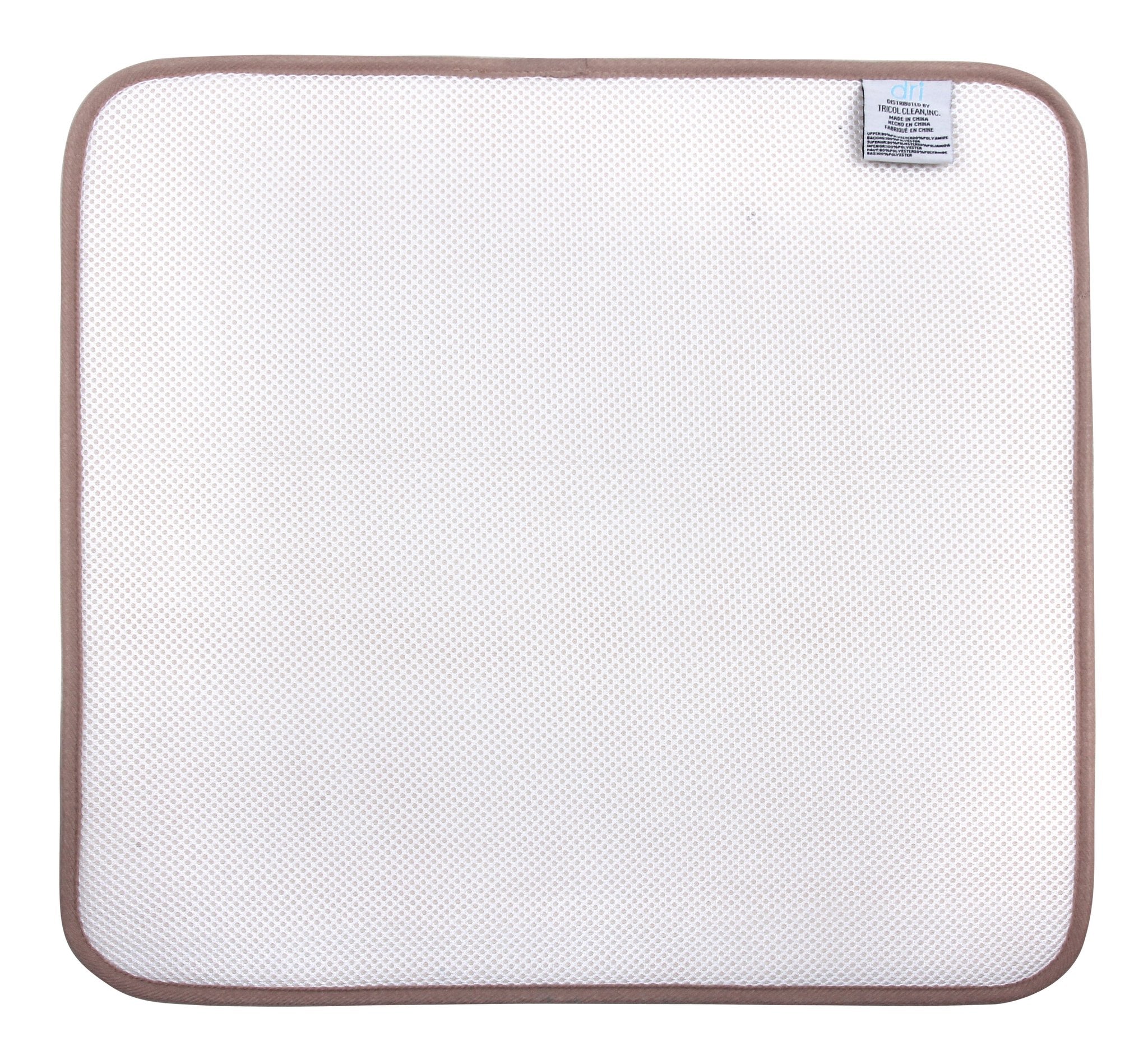 Microfiber Dish Drying Mat by DRI - 18" x 24" - Ivory
