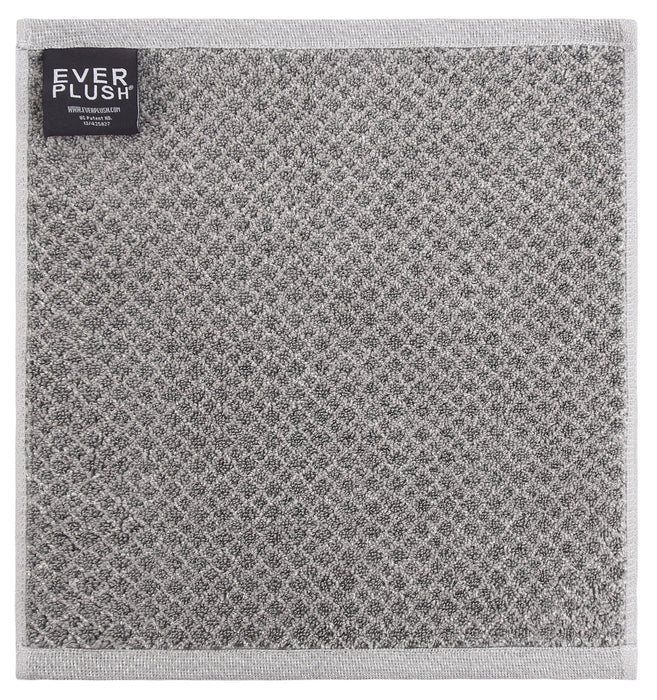Chip Dye Towels - 6 Piece Bath Towel Set - Granite