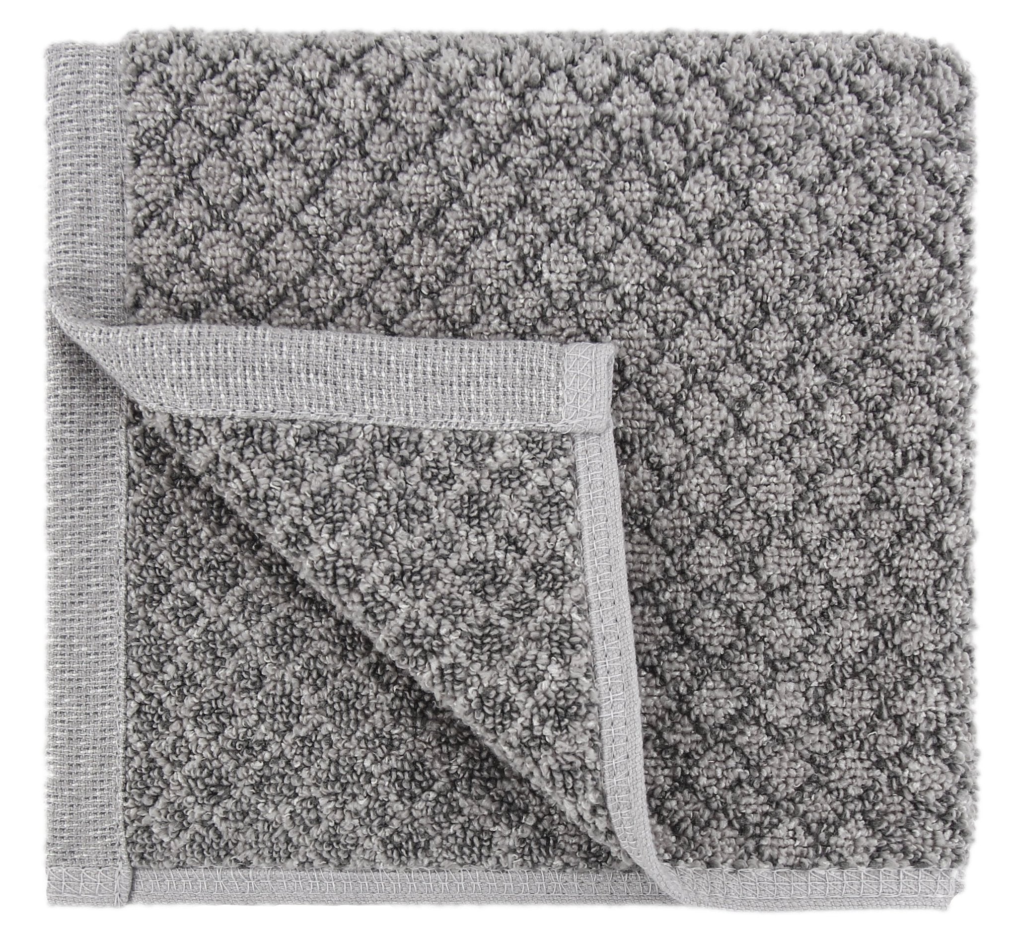 Chip Dye Towels - 6 Piece Bath Towel Set - Granite