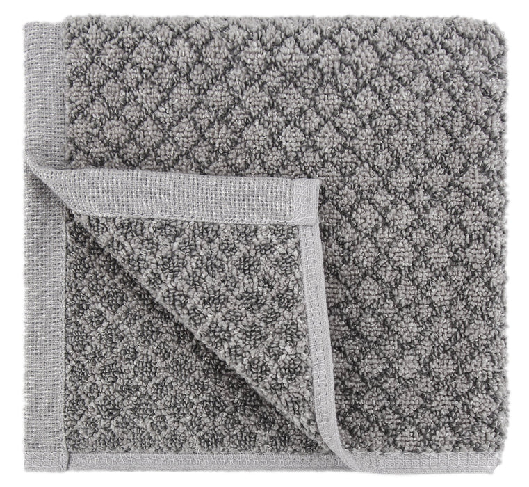 Everplush Diamond Jacquard 6 Piece Bath Towel Set Khaki (Light Brown)