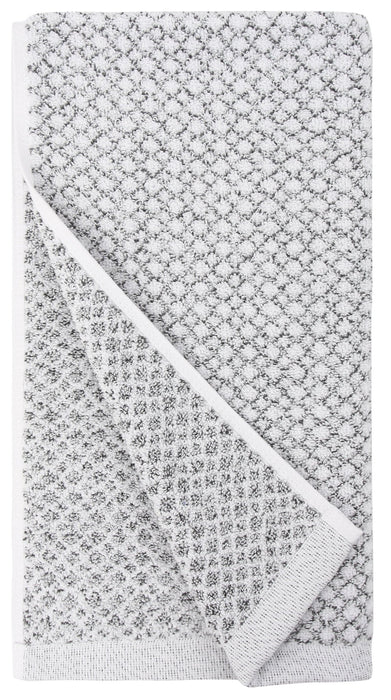 Chip Dye Towels - 6 Piece Bath Towel Set - Marble