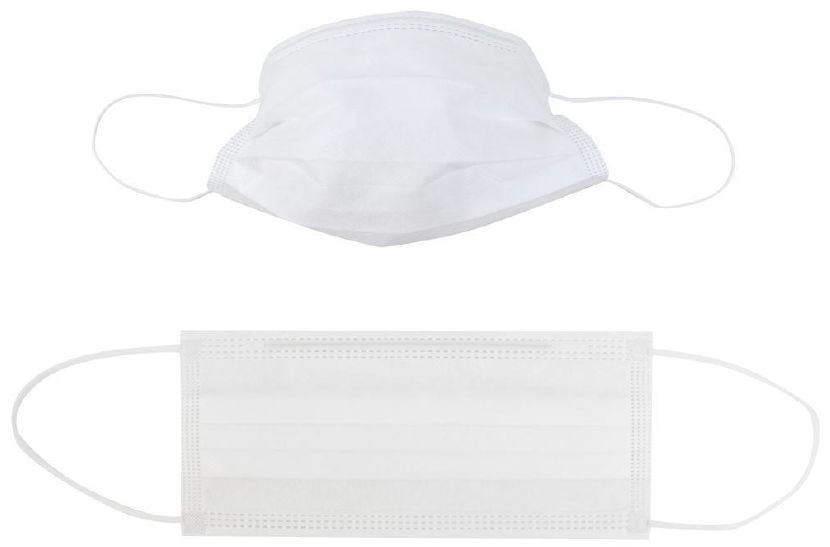 3 Ply - Pleated Dust Masks (10 PACK) (Non-Medical)