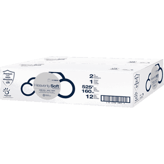 Sofidel - Heavenly Soft Superior - Premium Jumbo Roll Tissue - 2-Ply - (12/CS)