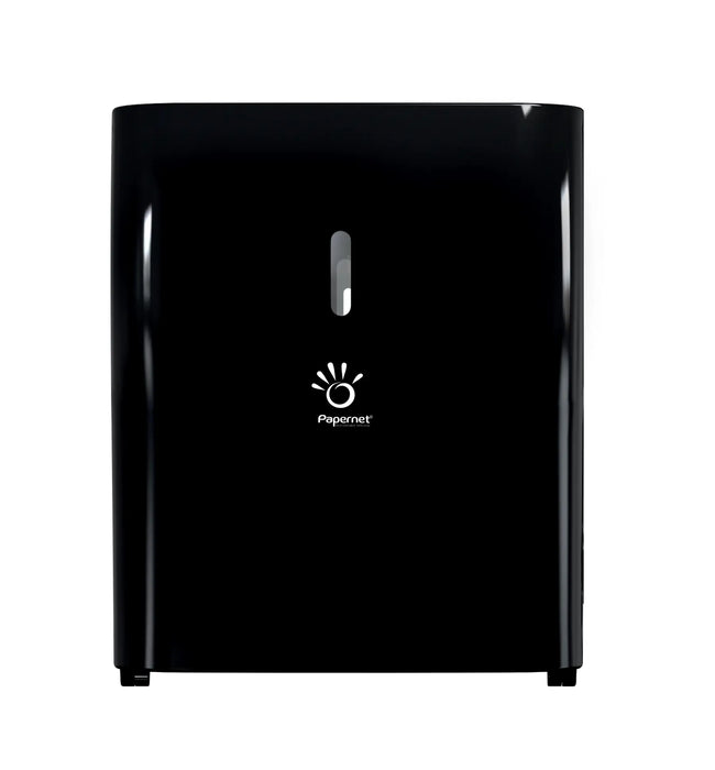 Papernet - Hy Tech No Touch Electronic Proprietary - Roll Towel Dispenser - Black (Free Installation)