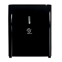 Papernet - Hy Tech No Touch Mechanical Proprietary - Roll Towel Dispenser - Black (Free Installation)