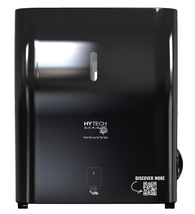 Papernet - HyTech Seas - No Touch Electronic Proprietary - Roll Towel Dispenser - Black (Free Installation)