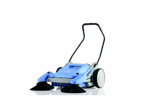 C-800 - 32" Push Sweeper With Dual Side Brushes - 8 Gallon | In Stock