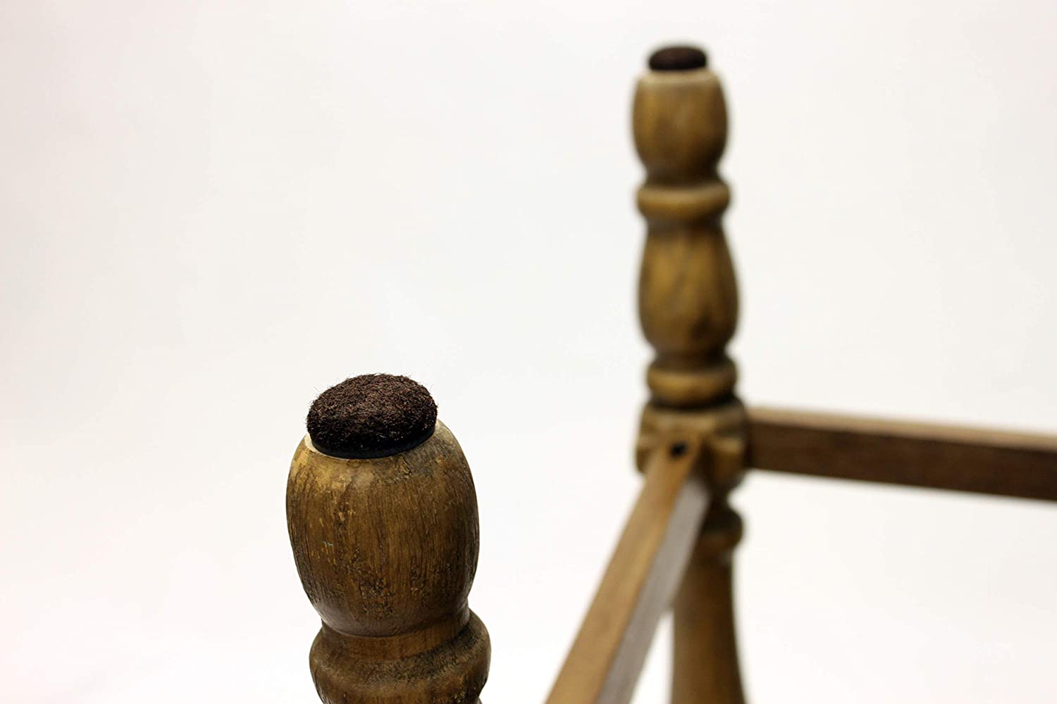 VersaGlide® Formed Felt / Nylon Base Floor Savers - 1.00" - Black - (100 PC)