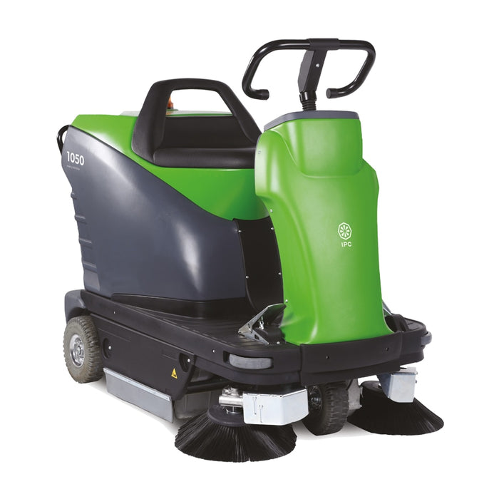 TK1050E-C - 42" 050 Rider Sweeper, Battery + Charger - Large Area Vacuum | Financing Available