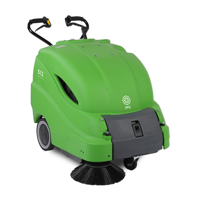 512ET - 28” Battery Sweeper w/On-board Charger - Large Area Vacuum | Financing Available