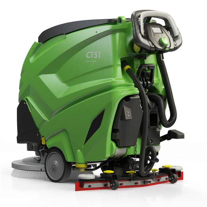 CT 51 XP Series - 13/14 Gal. 24” Actuated Disc Scrub Head, Traction Drive w/On-Board Charger, Pad Driver or Brush | Financing Available