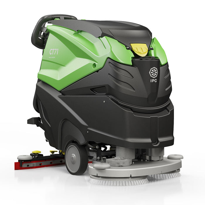 CT 71 XP Series - 19/20 Gal. 21” Actuated Orbital Scrub Head, Traction Drive w/On-Board Charger and Brush