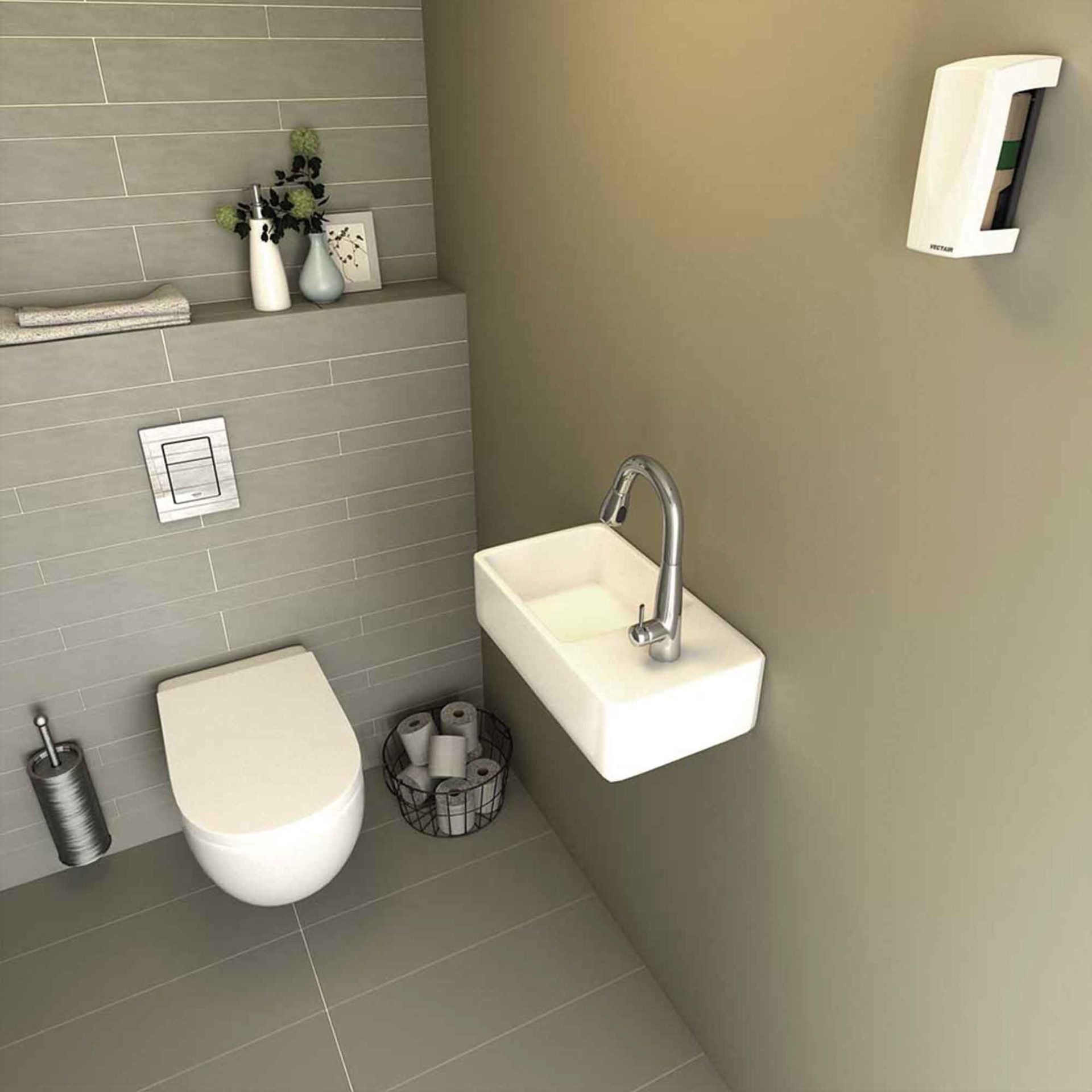 Vectair V-Air® MVP Dispenser - Multi-Phasing Air Freshener