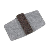 Wrap-Around Floor Savers - 1.875" x 3.125" - Lg - Grey - (16 PC)