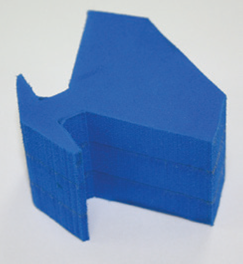 Door Wedge - Blue Foam Doorstop - 12 Pack